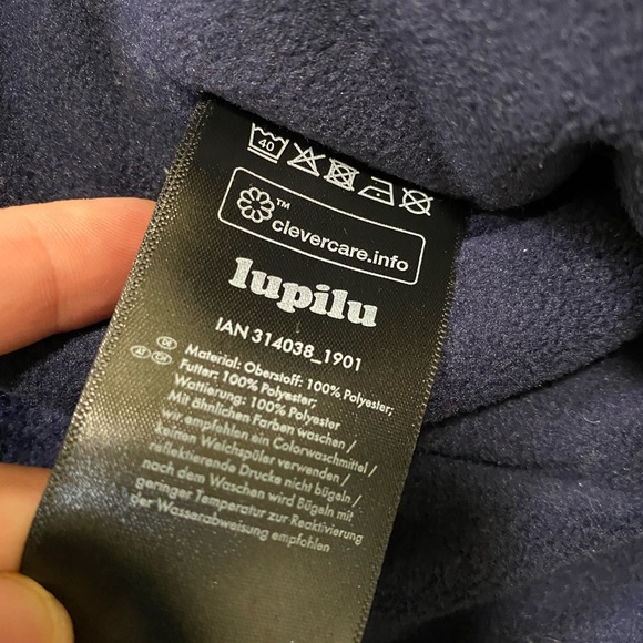 LUPILU toddlerboy winter blue snowsuit -18-24M - Picture 7 of 9